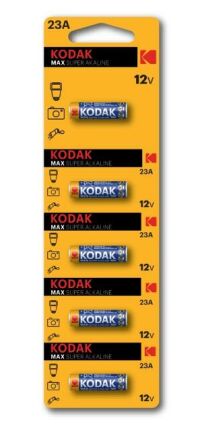 Imagem de Bateria 23A - 12V Kodak Cartela c/ 5 unid